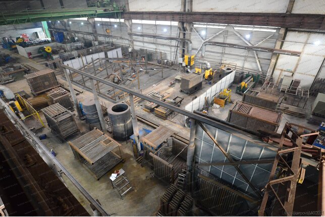 Твердотопливные котлы 2.2 МВт - производство