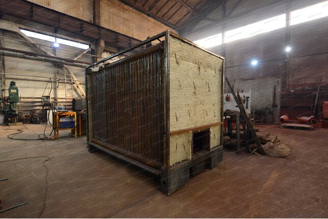 Угольный котел 1.0 МВт - изготовление