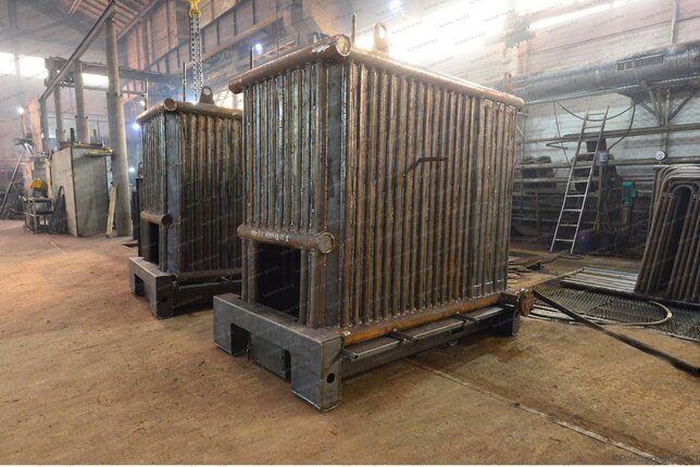 Угольный котел 1.45 МВт - изготовление