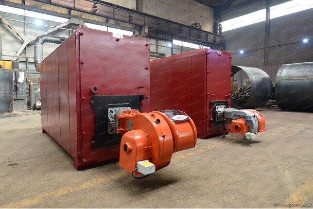 Газовый котел 4.0 МВт отопительный